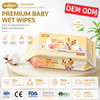 OEM ODM 사용자 정의 일회용 아기 젖은 물티슈 도매